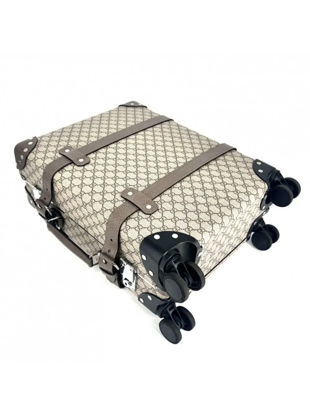 Gucci Travel Bag Globe Trotter Collaboration GG Carry on Trunk